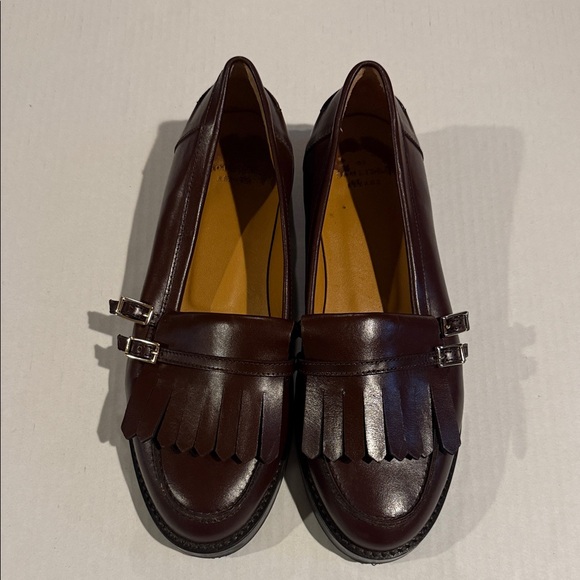Sezane Shoes - Sezane Brown Leather Loafers